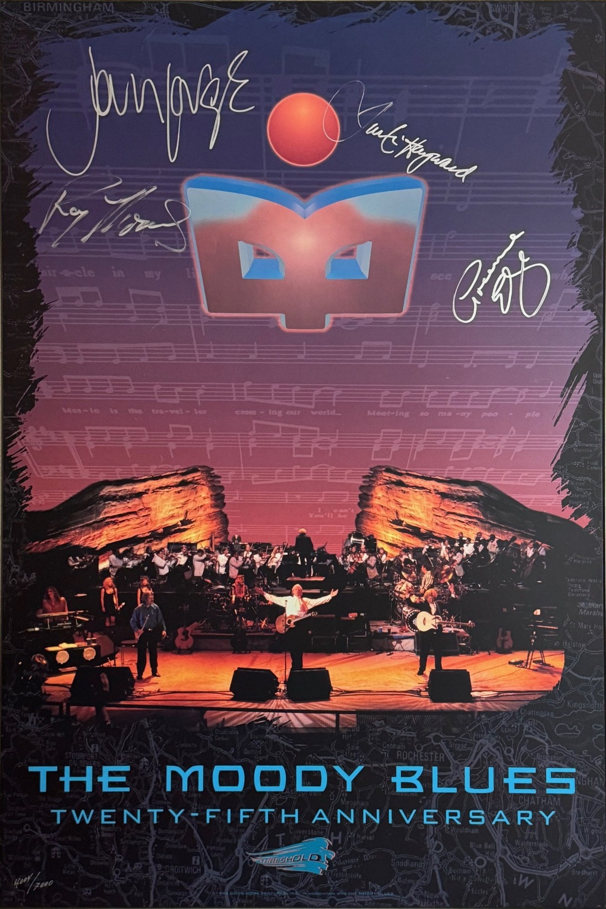 25th Anniversary Lithograph